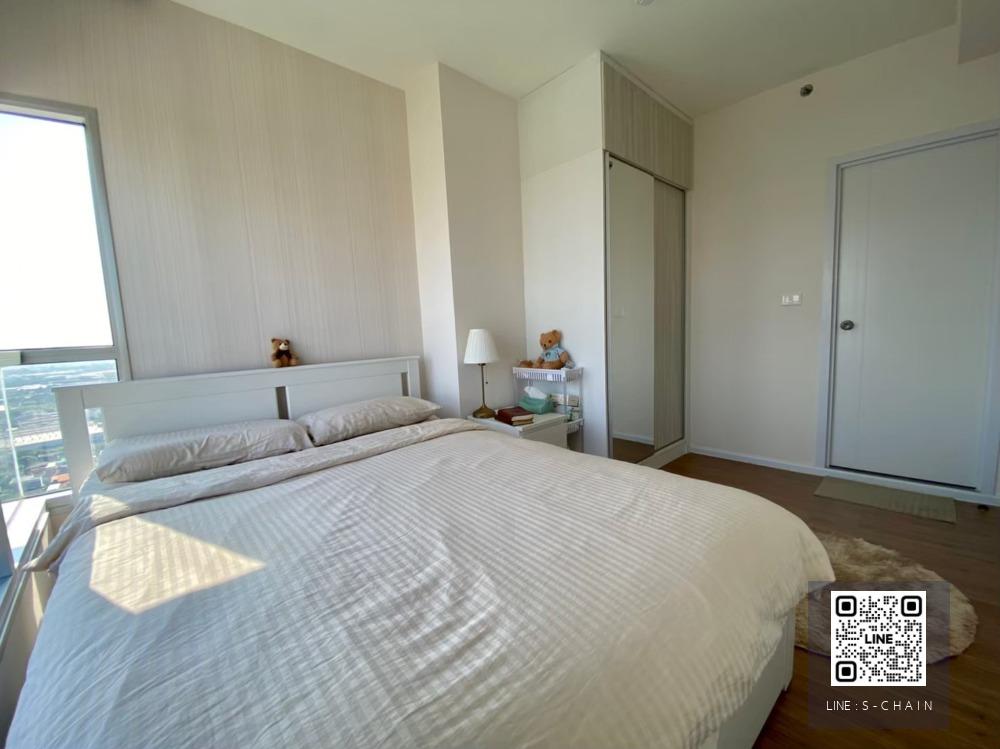 FOR RENT>> Notting Hill Sukhumvit - Praksa>> ชั้น 28 / 2 ห้องนอน เฟอร์นิเจอร์ครบพร้อมเครื่องใช้ไฟฟ้า ใกล้ BTS แพรกษา LV-MO301