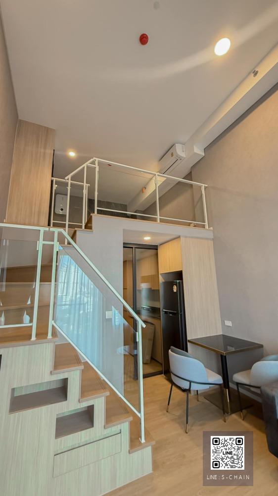 ✨🌈FOR RENT>> Siamese Rama 9 (Landmark #MRTA Station)>> ห้อง Duplex ขนาด 45 ตร.ม ชั้น 8 ตึก B เฟอร์นิเจอร์ครบ ใกล้ MRT พระราม 9 #LV-MO1033