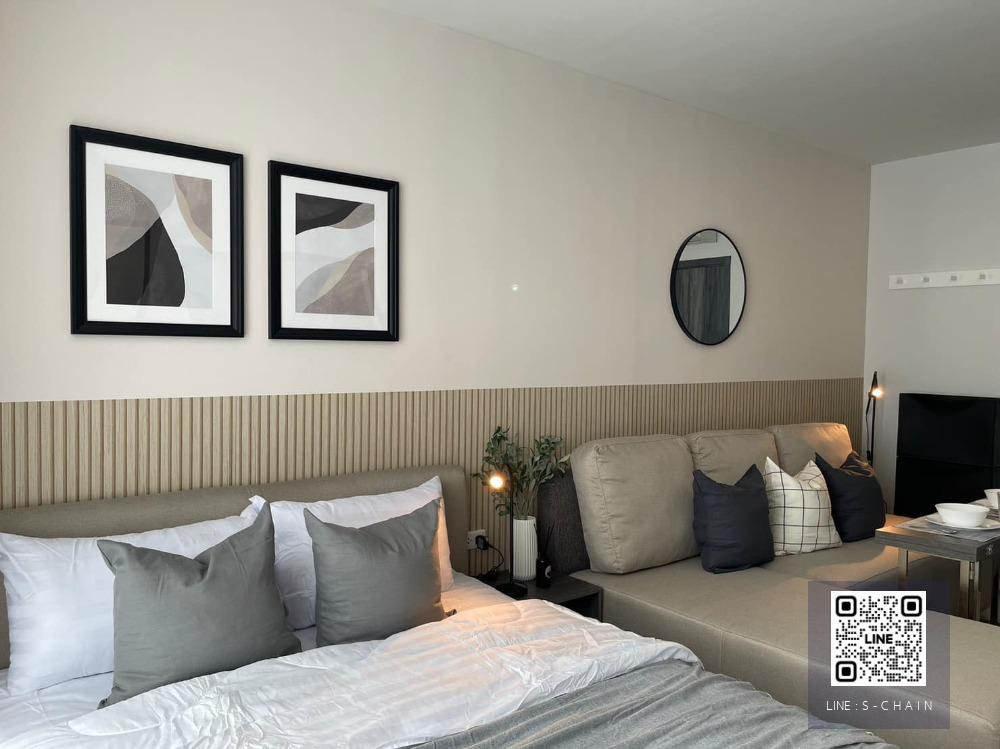 FOR RENT>> Elio Del Nest>> ห้อง Studio ขนาด 26 ตร.ม. ชั้น 29 เฟอร์นิเจอร์ตกแต่ง พร้อมอยู่ ใกล้ BTS อุดมสุข #LV-MO446
