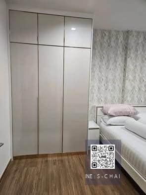 📢FOR RENT  Q Prasarnmit  ชั้น 2 ขนาดห้อง 38 ตร.ม ตกแต่ง Built in ดีไซน์สวย น่าอยู่  Furniture และ เครื่องใช้ไฟฟ้าครบ #LV-MO1451