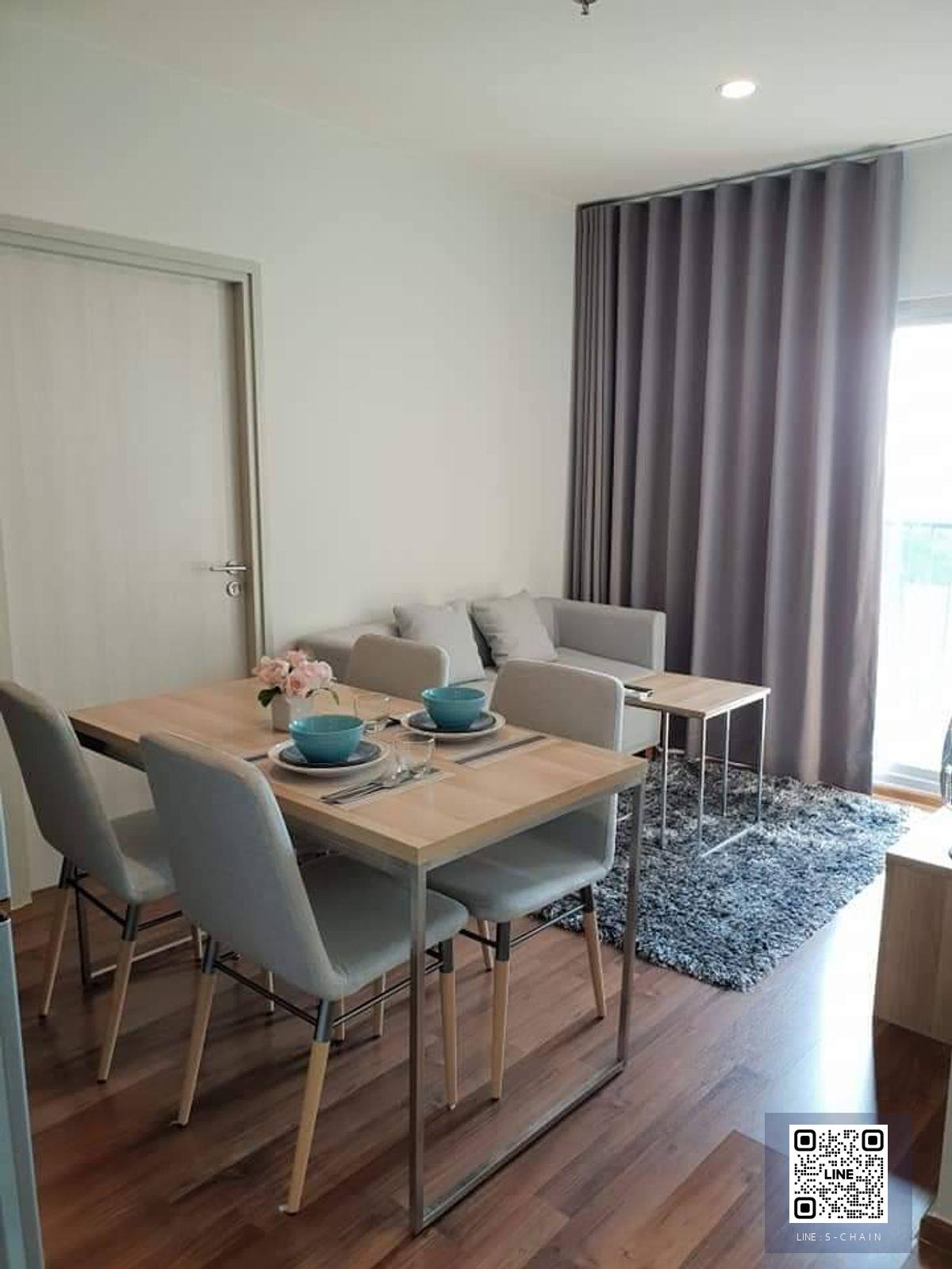 🚩FOR RENT>> Noble Revolve Ratchada 2 🎉🔥 2 ห้องนอน ชั้น 27 เฟอร์นิเจอร์ และเครื่องใช้ไฟฟ้าครบ เดินทางสะดวก ติดรถไฟฟ้า MRT ศูนย์วัฒนธรรม #LV-MO1990