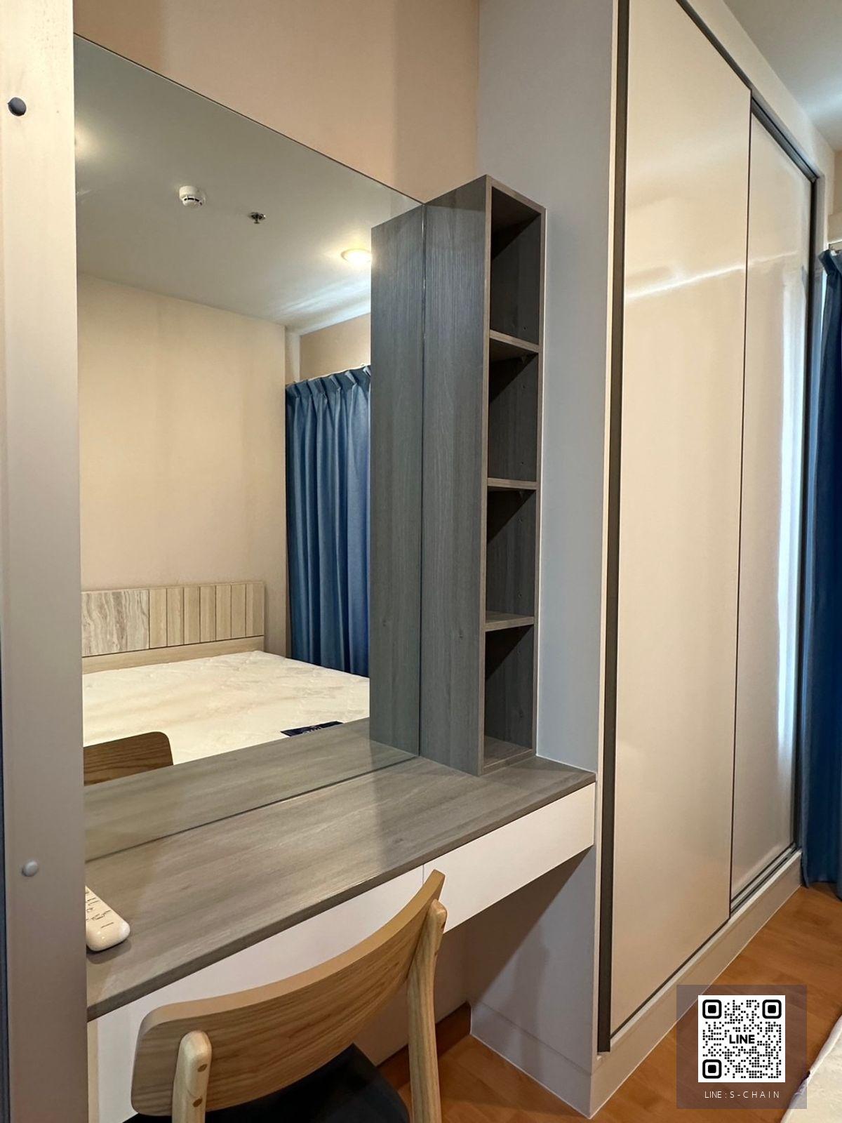 🔥FOR RENT>> The President Sukhumvit - Samutprakan ✨🌈ชั้น 13 ขนาด 27 ตร.ม แต่งครบ เฟอร์นิเจอร์พร้อมเครื่องใช้ไฟฟ้า ติด BTS แพรกษา สิ่งอำนวยความสะดวกครบครัน #LV-MO2034