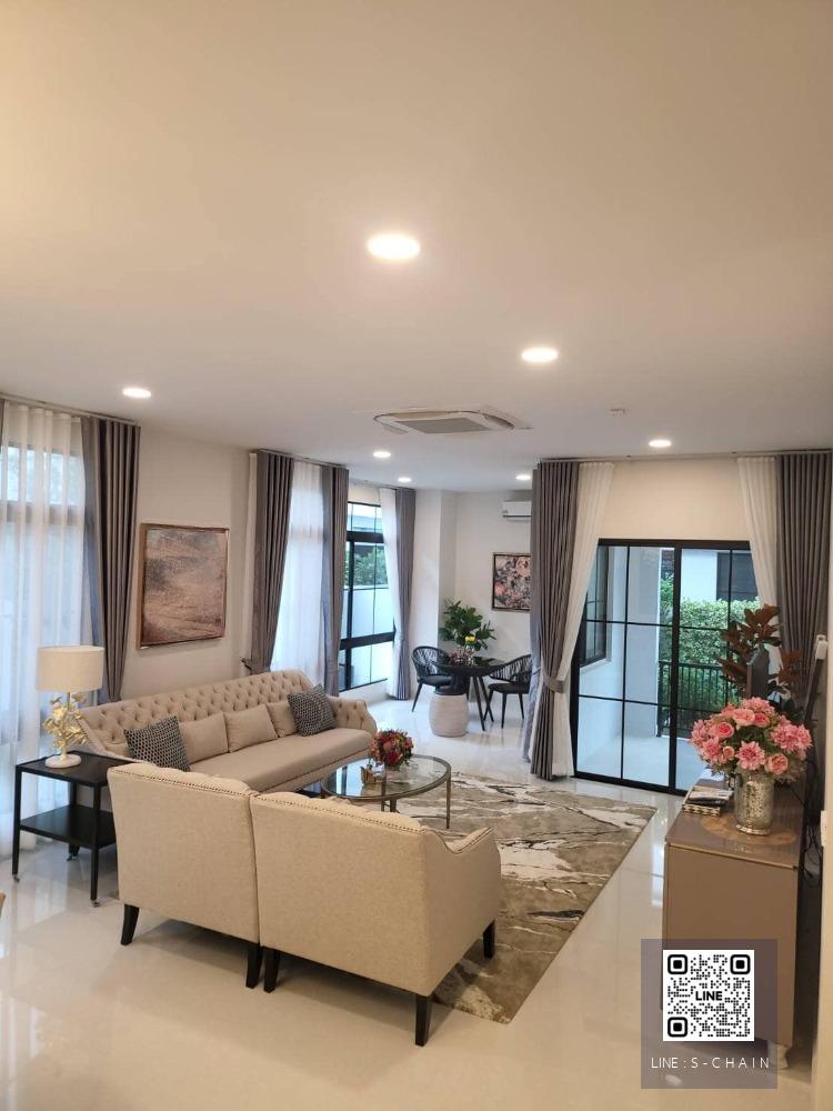 HOME FOR RENT>> บ้านเดี่ยวหมู่บ้านนันทวัน 4 ห้องนอน 6 ห้องน้ำ เดินทางสะดวก  ใกล้จุดขึ้นลงทางด่วนศรีรัชฯ, ใกล้วงแหวนกาญจนาภิเษก #MO-5059