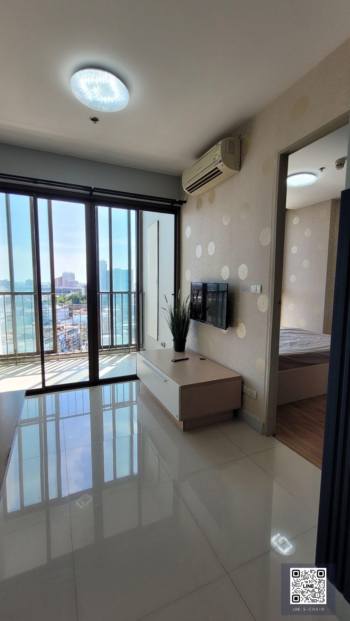 FOR RENT>> I Deo Mix Sukhumvit 103>> ติด BTS อุดมสุข ขนาด 30.5 ตรม ชั้น 13 เฟอร์นิเจอร์ครบ #LV-MO1880