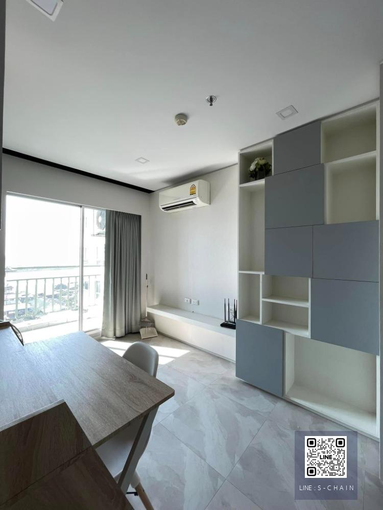 FOR RENT  Lumpini Ville Phibulsongkharm Riverview ตกแต่งพร้อมอยู่ วิวแม่น้ำเจ้าพระยา 28.5 ตาราง ชั้น 10 ใกล้ มหาลัยพระจอมเกล้าพระนครเหนือ #LV-MO1425