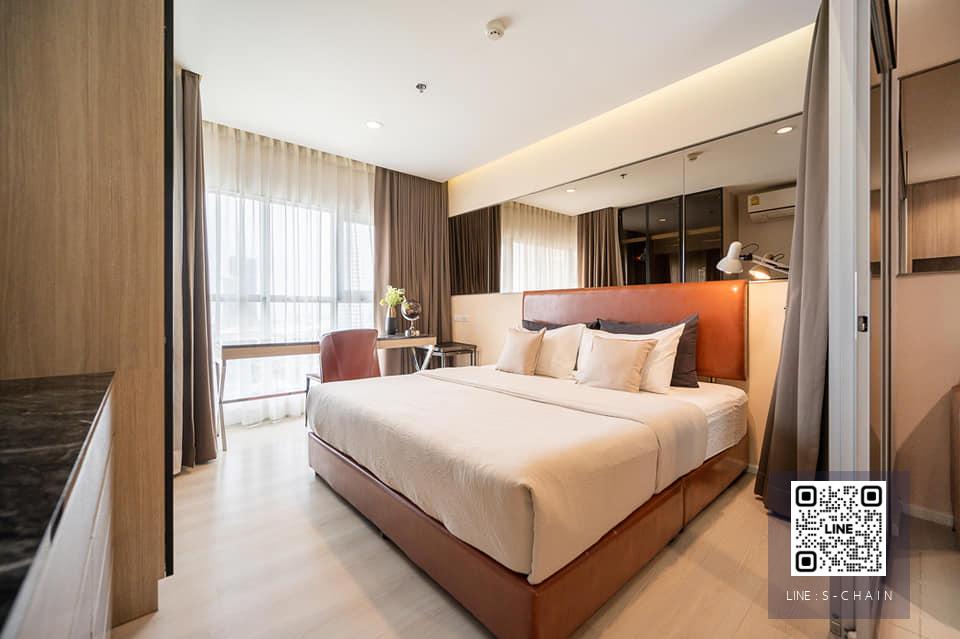 FOR RENT>> Aspire Sukhumvit 48>> ชั้น 15 ทิศใต้วิวเมือง เฟอร์นิเจอร์ พร้อมเครื่องใช้ไฟฟ้าครบ ใกล้ BTS พระโขนง #LV-MO185
