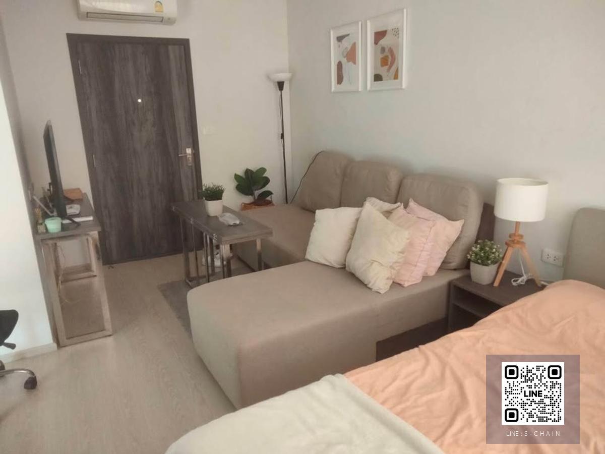 🎉FOR RENT>> Elio Del Nest Udomsuk>> ใกล้ BTS อุดมสุข 700 เมตร ตึก B ชั้นที่ 18 เฟอร์นิเจอร์พร้อมเครื่องใช้ไฟฟ้า #LV-MO1486