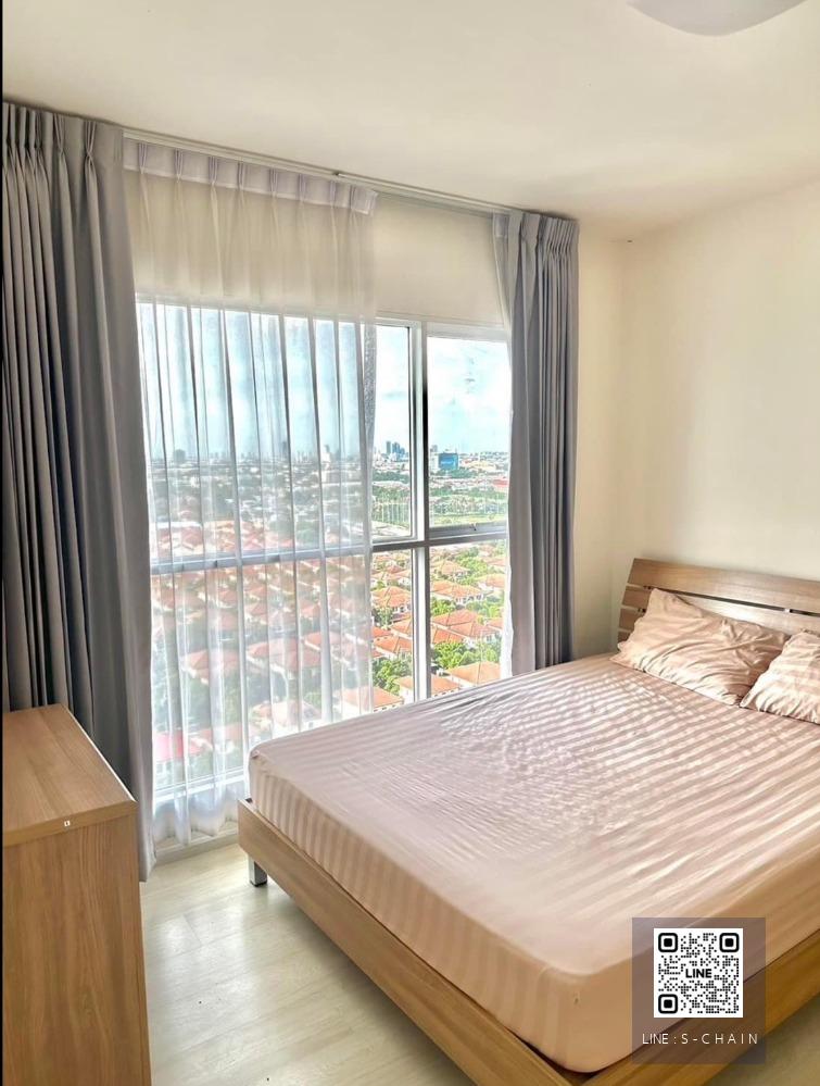 🎉🎏FOR RENT>> Aspire Rattanathibet>> 2 ห้องนอน ชั้น 12 ขนาดห้อง 46 ตร.ม. เฟอร์นิเจอร์ตกแต่งพร้อมอยู่ ใกล้ MRT แยกนนทบุรี1 #LV-MO567