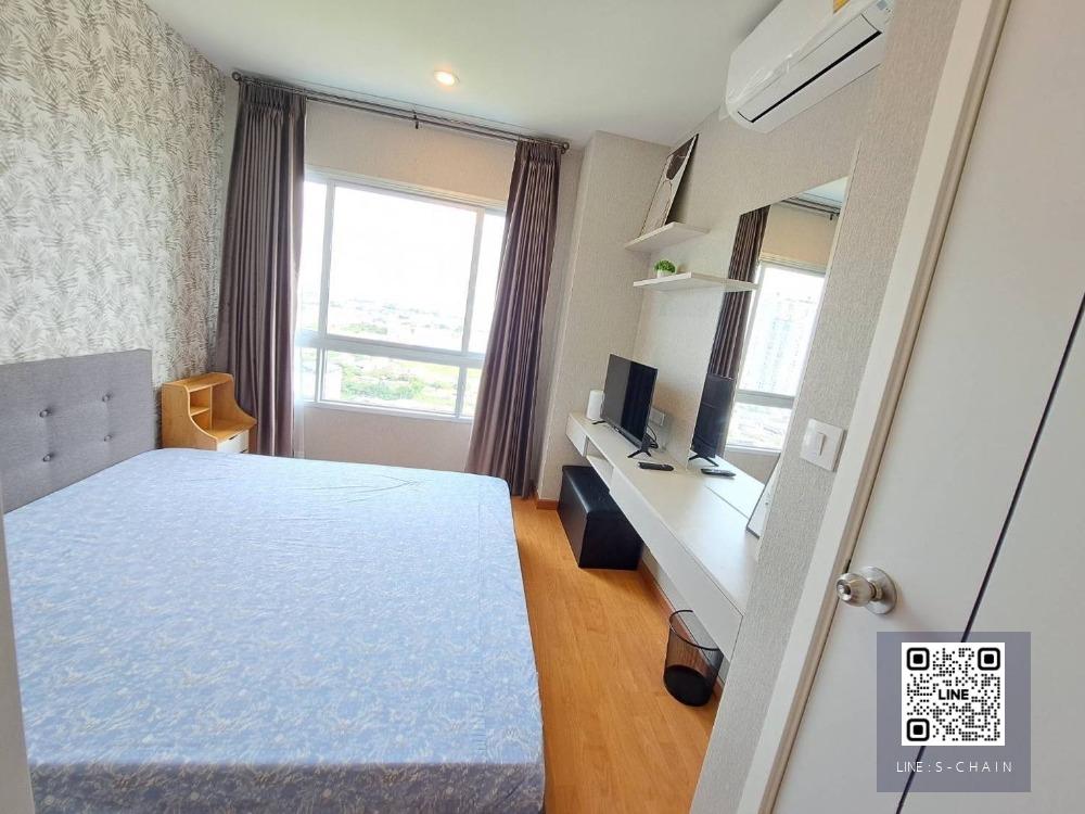 FOR RENT>> The President Sukhumvit - Samutprakan>> ห้องใหญ่ 2 ห้องนอน ชั้น 16 เฟอร์นิเจอร์พร้อมเครื่องใช้ไฟฟ้าครบ พร้อมหิ้วกระเป๋าเข้าอยู่ เดินทางสะดวก ใกล้ Robinson สมุทราปราการ #LV-MO311