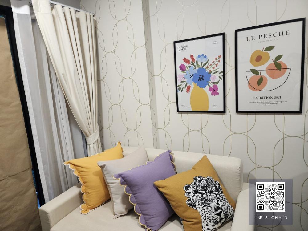 🌸🌼For rent คอนโด ✦Kave Mutant Salaya​ ✦ ตกแต่งบิ้วท์อินครบ สวยงาม ชั้น  2 อาคาร A 🌸🌼#HF975