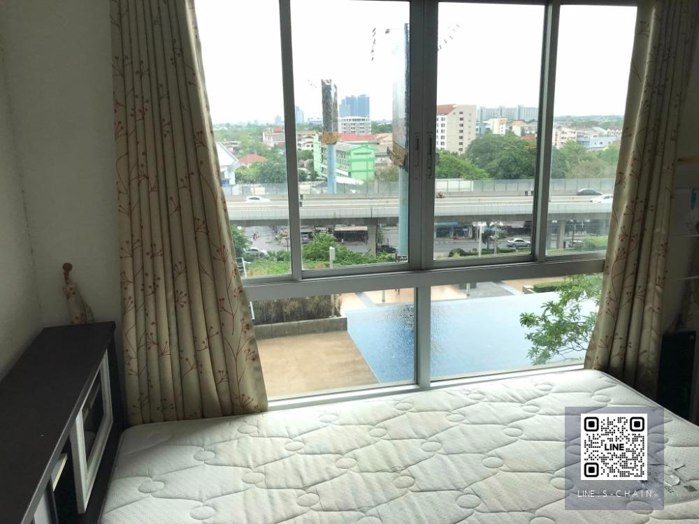 🏙🌈FOR RENT>> Lumpini Ville Chaengwattana - Pakkkred Station>> ชั้น 7 ขนาดห้อง 28.5 ตร.ม เฟอร์นิเจอร์ครบ เดินทางสะดวก ใกล้รถไฟฟ้าสายสีชมพู สถานีแจ้งวัฒนะ - ปากเกร็ด #LV-MO500