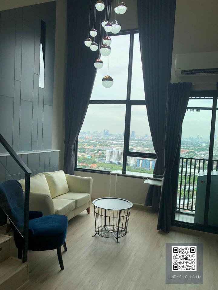 🌼☘️For rent คอนโด ✦The Rich Rama 9 - Srinakarin✦ Duplex 2 ชั้น ห้องสวยมากกตกแต่งครบ ชั้นสูง 😊💥 #HF2094