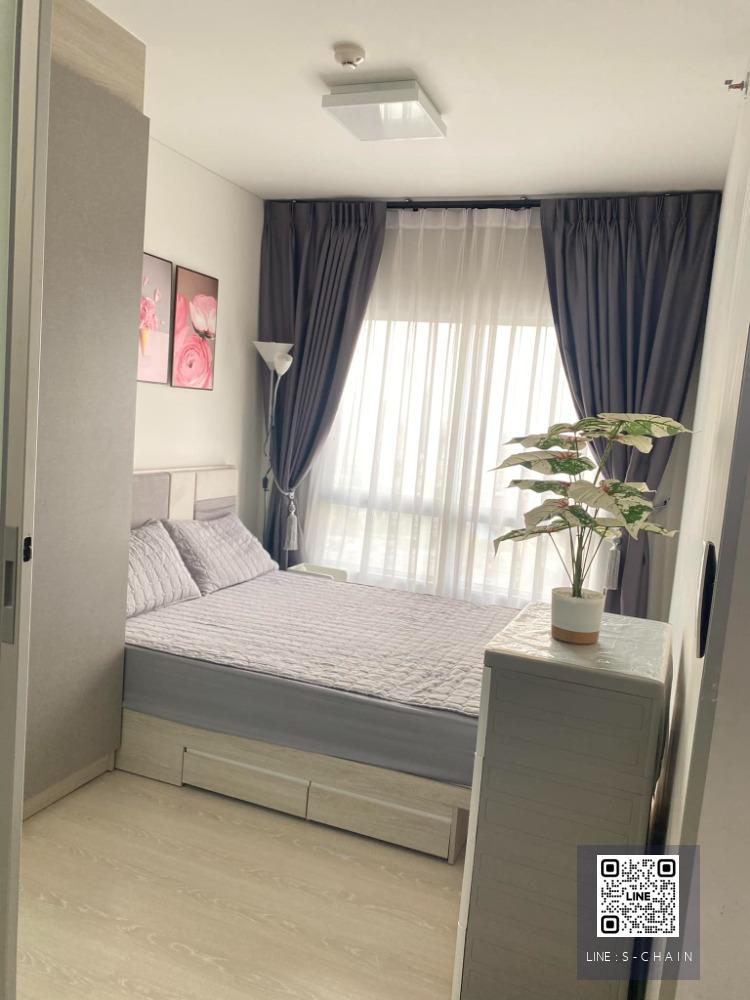 🌟FOR RENT>> Niche ID @Pakkret Station>> ชั้น 28 วิวสระว่ายน้ำ สวยโปร่ง เห็นรถไฟฟ้าสายสีชมพู ห้องสวยมาก ตกแต่งเฟอร์นิเจอร์ครบ #LV-MO1063