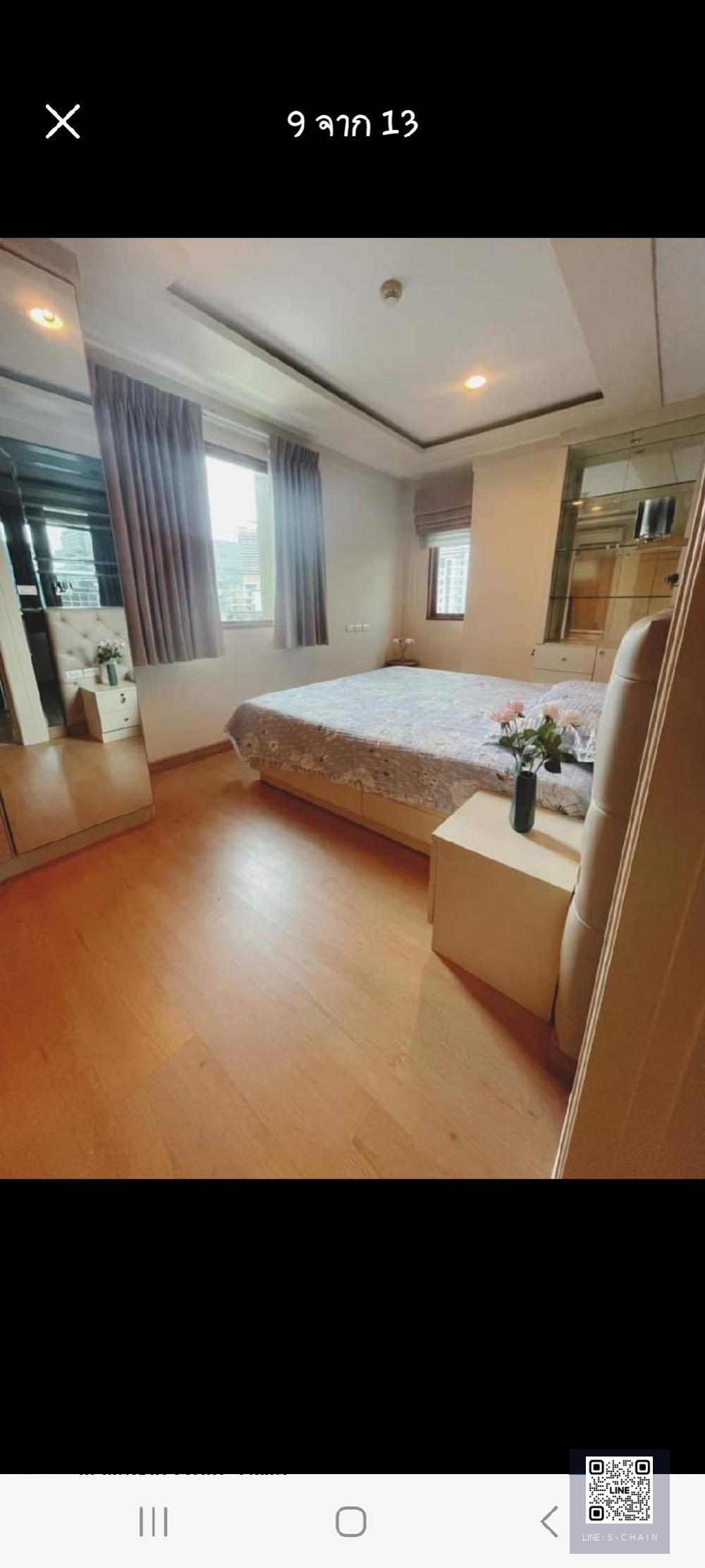 ❄️ คอนโด ให้เช่า ❄️The Crest Ruamrudeeขนาดห้อง 45 ตร.ม. ชั้น 5#MO-1122