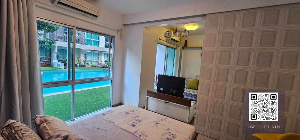 ☘️For rent คอนโด ✦A Space Sukhumvit 77✦ ห้องสวยย อาคาร B ชั้น 1 pool access☘️ #HF1757