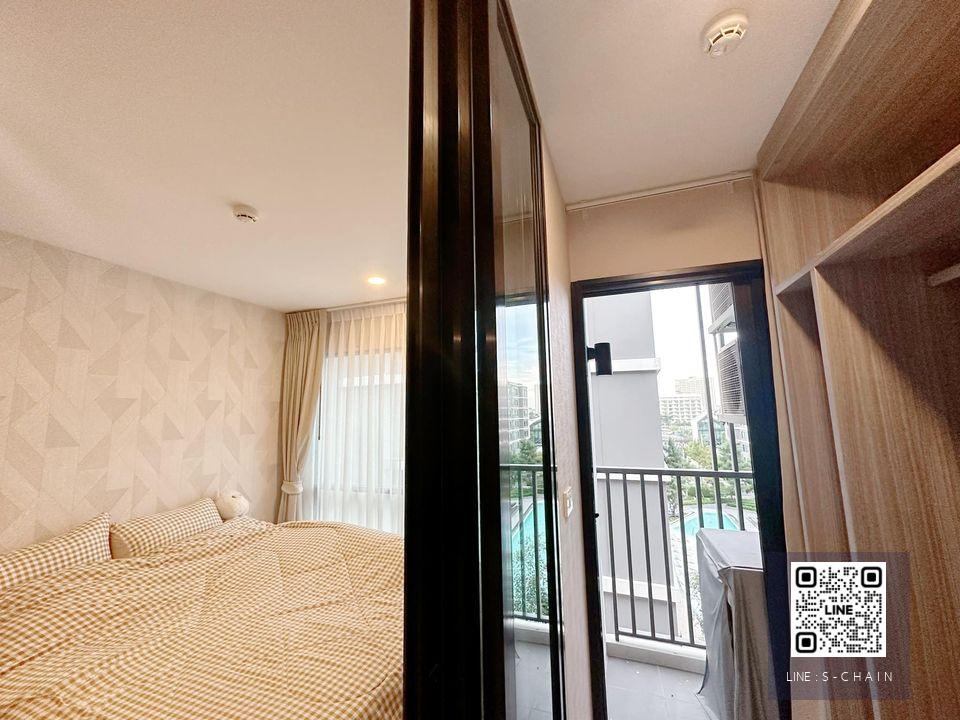 FOR RENT>> The Origin Sukhumvit 105>> ห้องสวยมาก ตกแต่งพร้อมอยู่ ชั้น 6 วิวสระน้ำ #LV-MO035