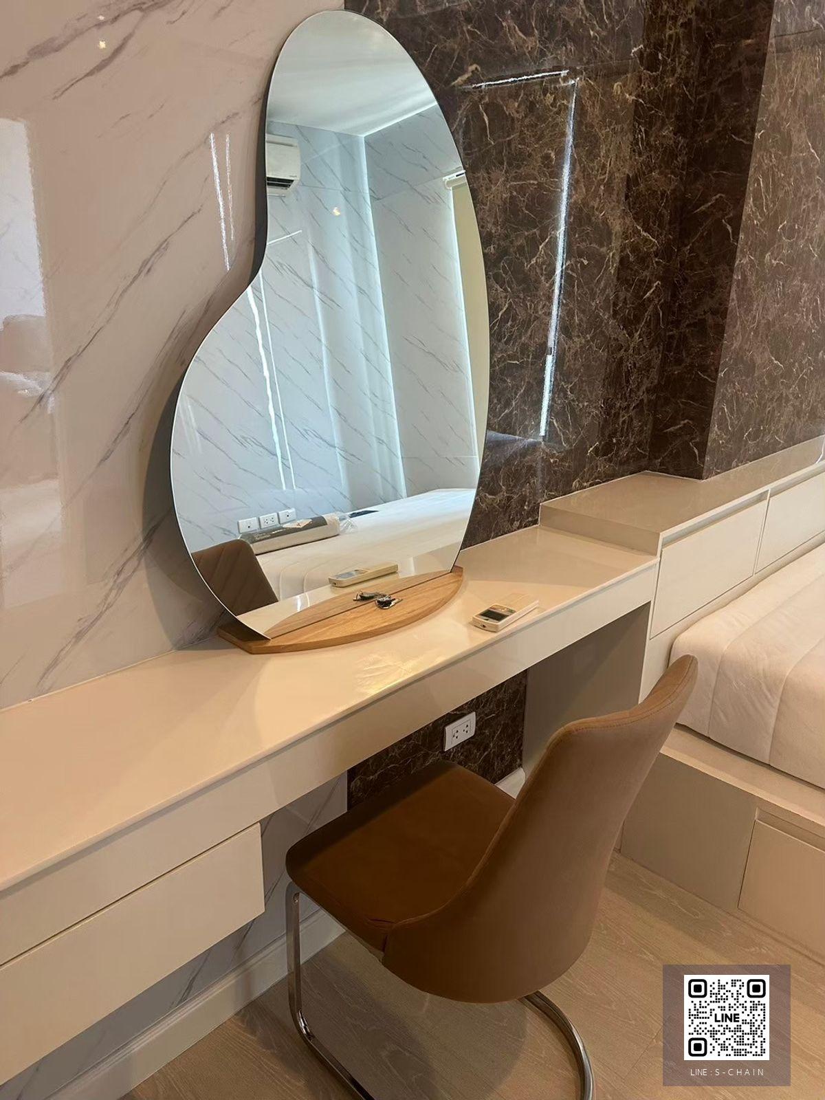 FOR RENT>> The Niche Pride Phetchaburi - Thonglor>> ใกล้ เอกมัย ทองหล่อ ติดถนนเพชรบุรีฯ ชั้น 28 เฟอร์นิเจอร์และเครื่องใช้ไฟฟ้าครบ  ใกล้ ร.พ.กรุงเทพ #LV-MO1796