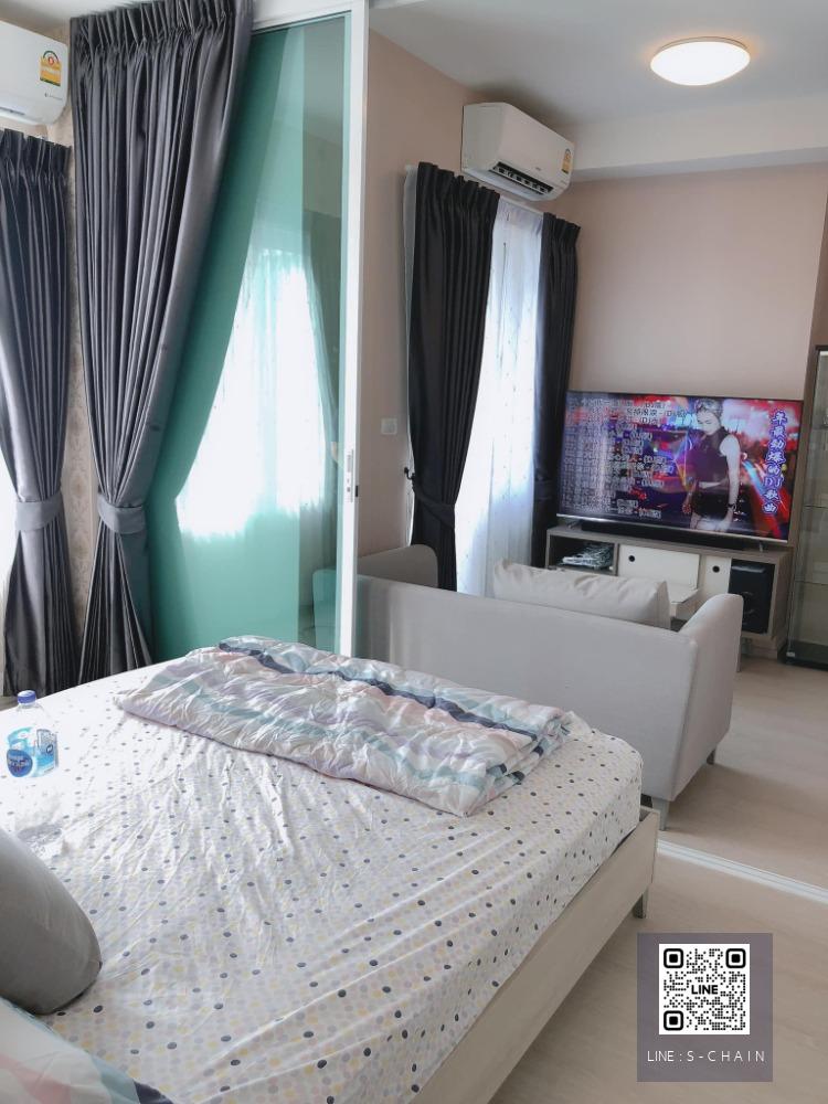 🌟✨For rent คอนโด ✦Chapter One Eco Ratchada - Huai Khwang✦ ห้องมุม 30 Sqm. ชั้นสูงวิวสวย พร้อมเข้าอยู่😊 #HF1132