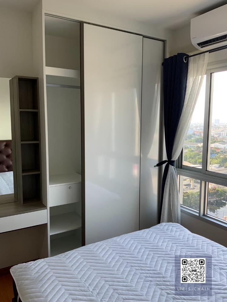 FOR RENT>> The president Sukhumvit - Samutprakarn>> ชั้น 20 วิวโล่ง แต่งสวย เฟอร์นิเจอร์ครบ ใกล้ BTS แพรกษา #LV-MO324