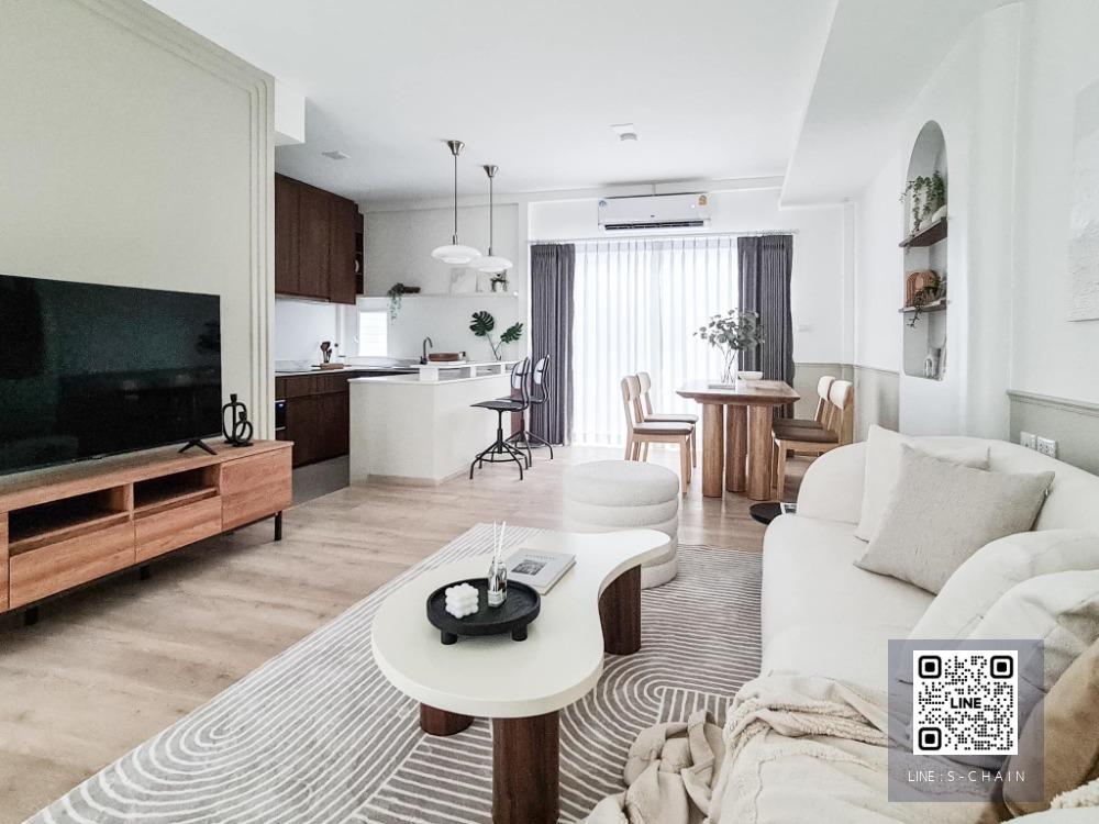 🏡🌸HOME FOR RENT>> Indy 2 Bangna Ramkhamhaeng 2>> 30 ตรว 137ตรม  3 นอน หน้าบ้านติดสวนส่วนกลาง  ตกแต่งแนว minimal cozy  #LV-MO1251