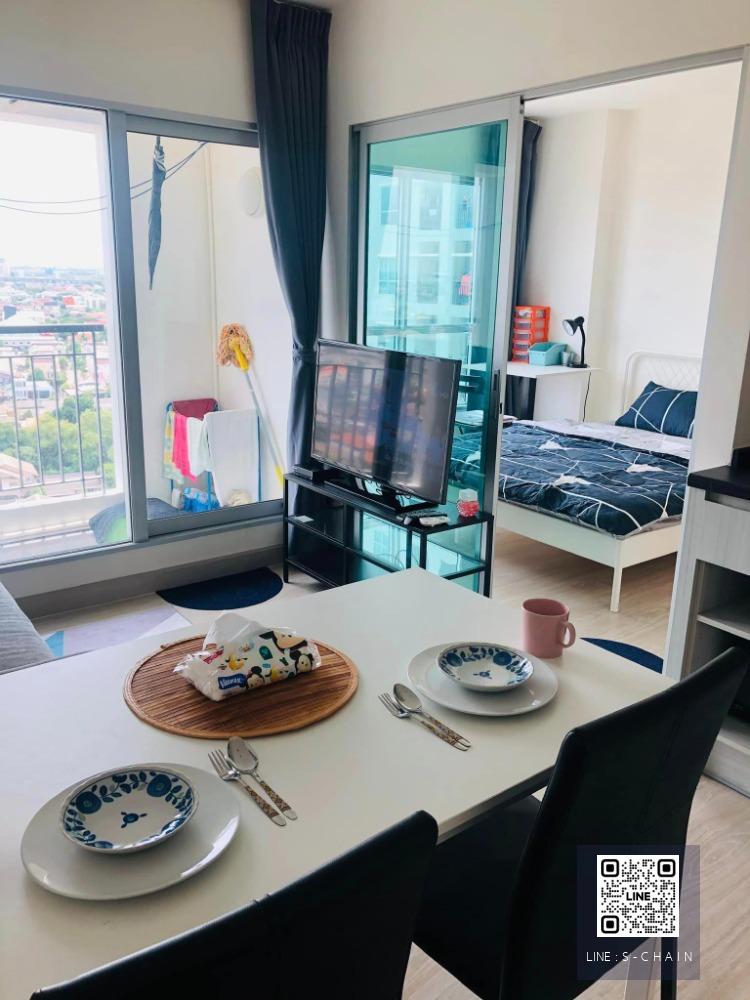 📌🎊FOR RENT>> Aspire Ngamwongwan>> ชั้น 17 ตึก N ขนาด 28 ตร.ม. เฟอร์นิเจอร์ครบ ใกล้ BTS งามวงศ์วาน #LV-MO563