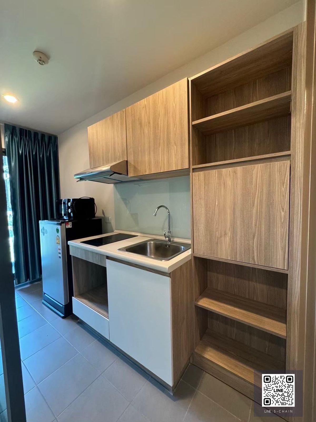 FOR RENT ✨The Excel Hideaway Sukhumvit 71 🔥 ชั้น 4 ตึก B ขนาด  28 ตร.ม. ใกล้ BTS พระโขนง เฟอร์นิเจอร์พร้อมเครื่องใช้ไฟฟ้าครบ #LV-MO1668