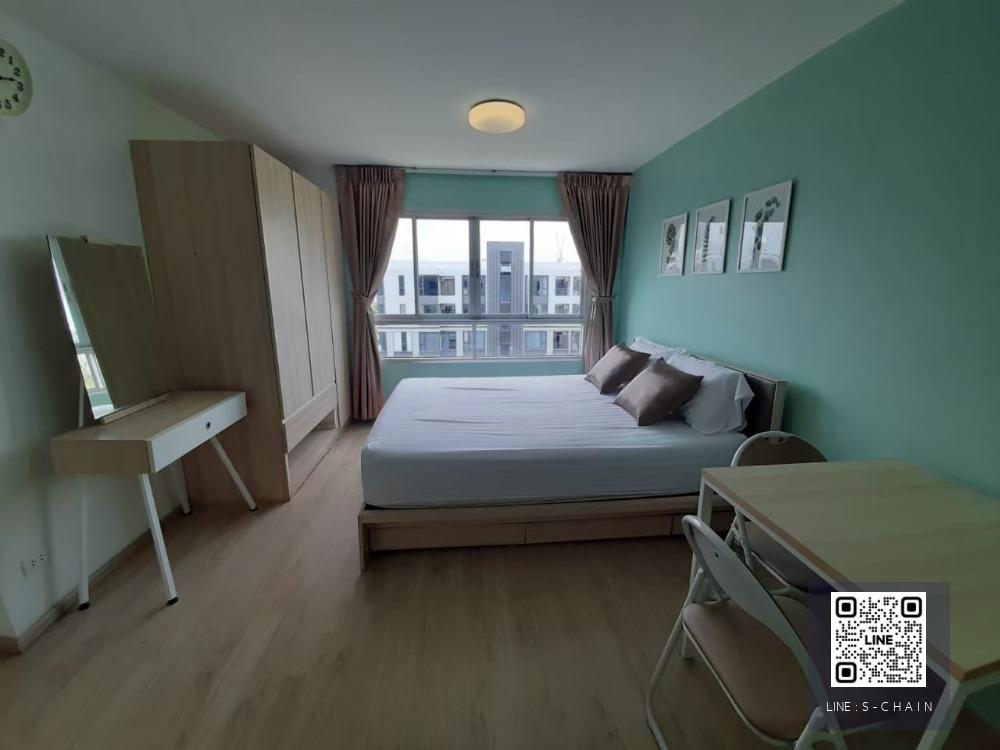 🌈❄️FOR RENT>> Elio Del Ray Sukhumvit 64>> ส่วนกลางสวยและใหญ่มาก ห่างจาก BTS ปุณณวิถี 600 เมตร ชั้น 8 ตึก B เฟอร์นิเจอร์ พร้อมเครื่องใช้ไฟฟ้าครบ พร้อมอยู่#LV-MO675