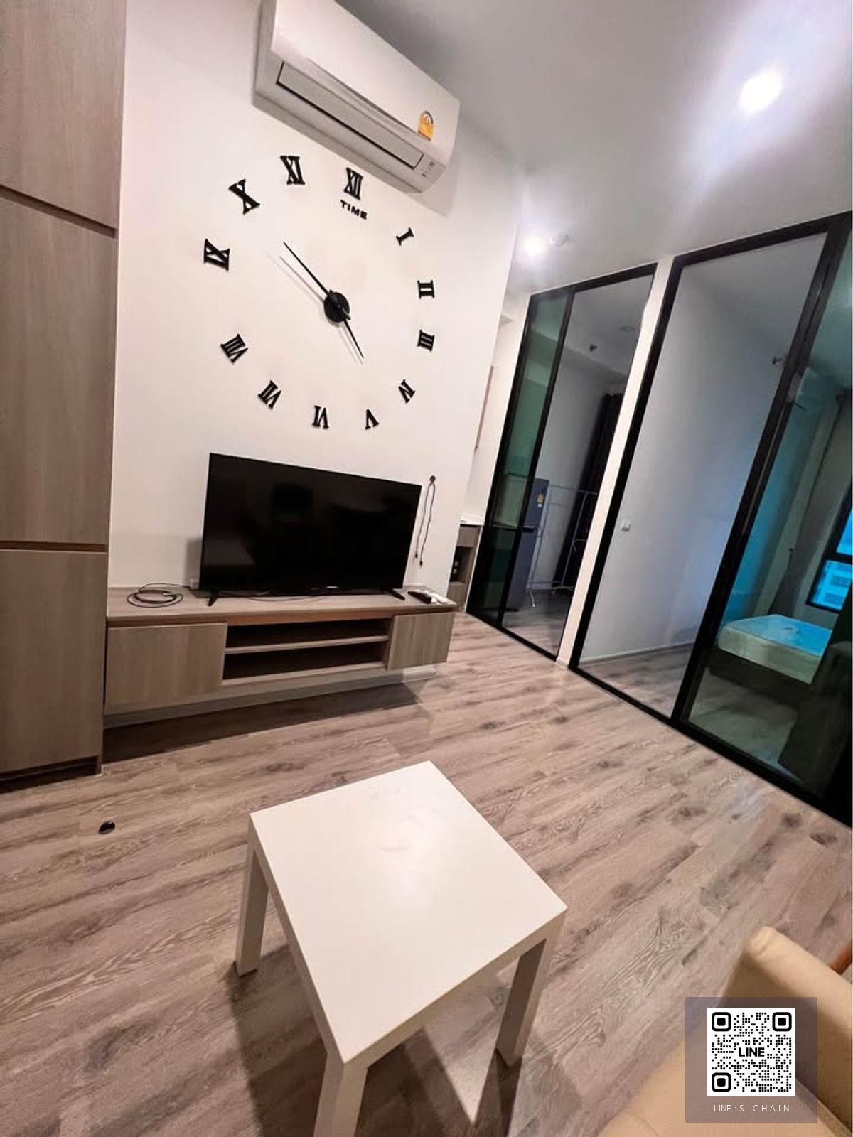 FOR RENT 📢Knightsbridge Collage Ramkhamhaeng 📢 ติด MRT รามคำแหง 34 เพียง 100 เมตร  ชั้น 20 วิวสวย มีเครื่องใช้ไฟฟ้าครบ และ เฟอร์นิเจอร์ครบ #LV-MO1700