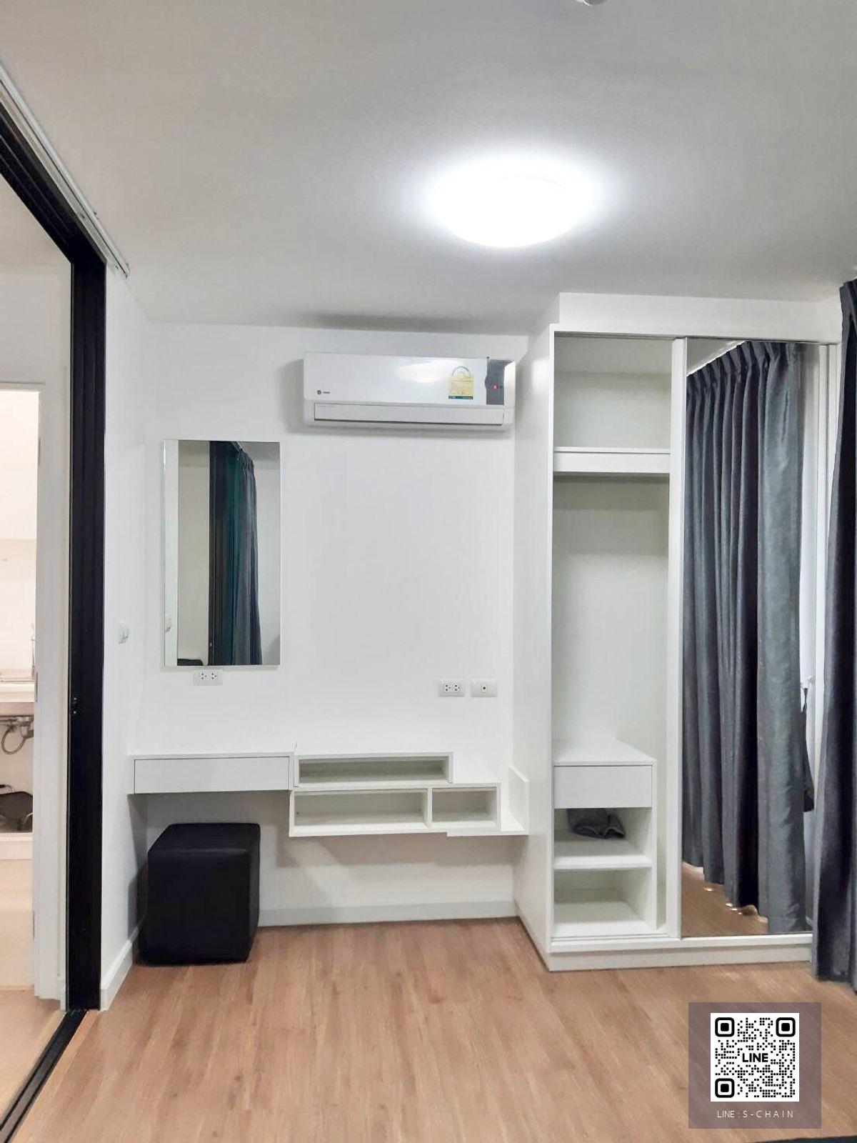 📢FOR RENT>> I Condo Salaya The Campus 🔥ชั้น 2  อาคาร C วิวเมือง ทิศใต้ 🌸1 Bedroom เฟอร์นิเจอร์ครบพร้อมเครื่องใช้ไฟฟ้า #LV-MO1942