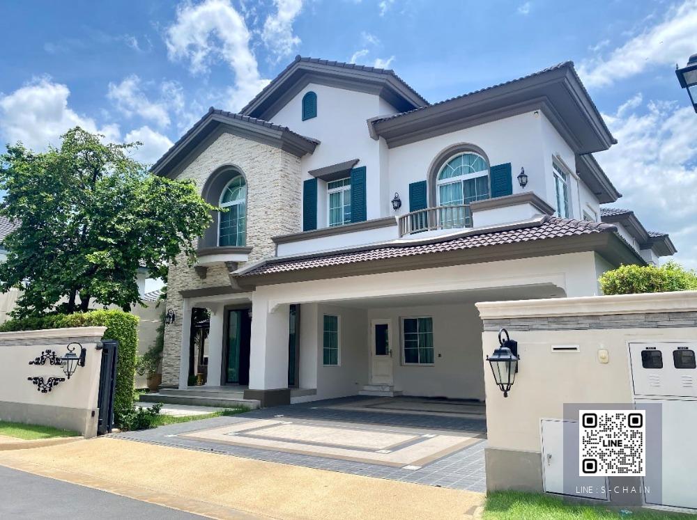 HOME FOR RENT>> บ้านเดี่ยว หมู่บ้านนันทวัน รามอินทรา - พหลโยธิน 50>> บ้านเดี่ยวสุดหรู ทำเลดีที่สุด ถนนเทพรักษ์ ขนาด 278 ตร.ม. 4 ห้องนอน #LV-MO353