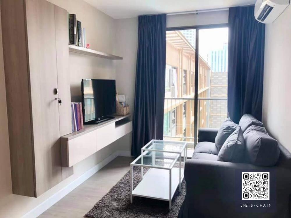 🌟 คอนโด ให้เช่า🌟 Metro Luxe Ratchada  ขนาดห้อง 29.4 ตร.ม. ชั้น 8 #MO-1201