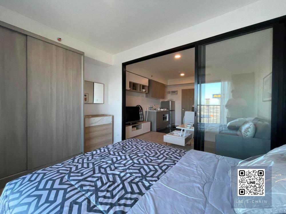 📢FOR RENT>> A Space Mega>> ติด Mega / IKEA บางนา เดินทางสะดวก ห้อง Studio 28 ตรม. ตึก  A ชั้น 14 วิวสระ เห็น Ikea ทิศเหนือแดดร่มทั้งวัน  #LV-MO1361