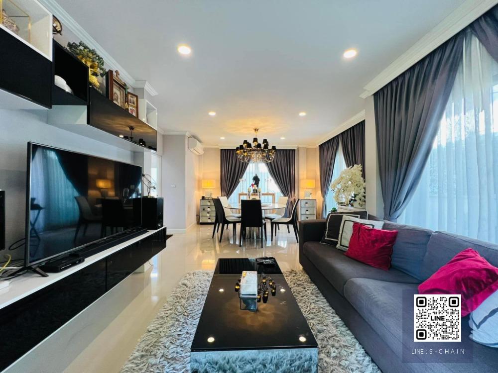 💥🏡For rent ✦บ้าน The city Ramintra​✦ บ้่านหลังใหญ่รอบล้อมไปด้วยต้นไม้🌳 ตกแต่งสวย ทำเลดี ใกล้ Fashion Island⚡️#HF961