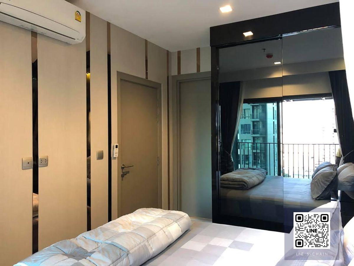 FOR RENT>> Life Asoke Rama 9>> ชั้น 18  ตึกA ทิศตะวันออก วิวเมือง ไม่บล็อก ห่างจาก MRT พระราม 9 และ ห้าง Central พระรามเก้า เพียง 300 เมตร Fully Furnished พร้อมเข้าอยู่ #LV-MO1653