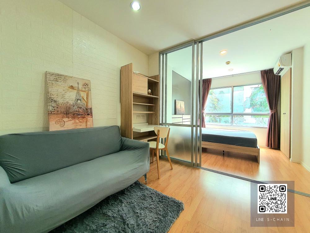 ☘️⛅️For rent คอนโด ✦Lumpini Ville On Nut 46✦ ชั้น 2 วิวสวน เฟอร์ครบพร้อมอยู่💖  #HF1820