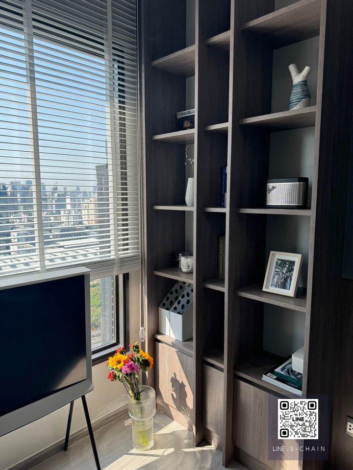 FOR RENT>> Life Asoke Rama9>> ชั้น 37 ห้องวิวสวย ห้องตกแต่งอย่างดี ใกล้ MRT พระราม 9 เพียง 300 เมตร /Central พระราม 9 #LV-MO150