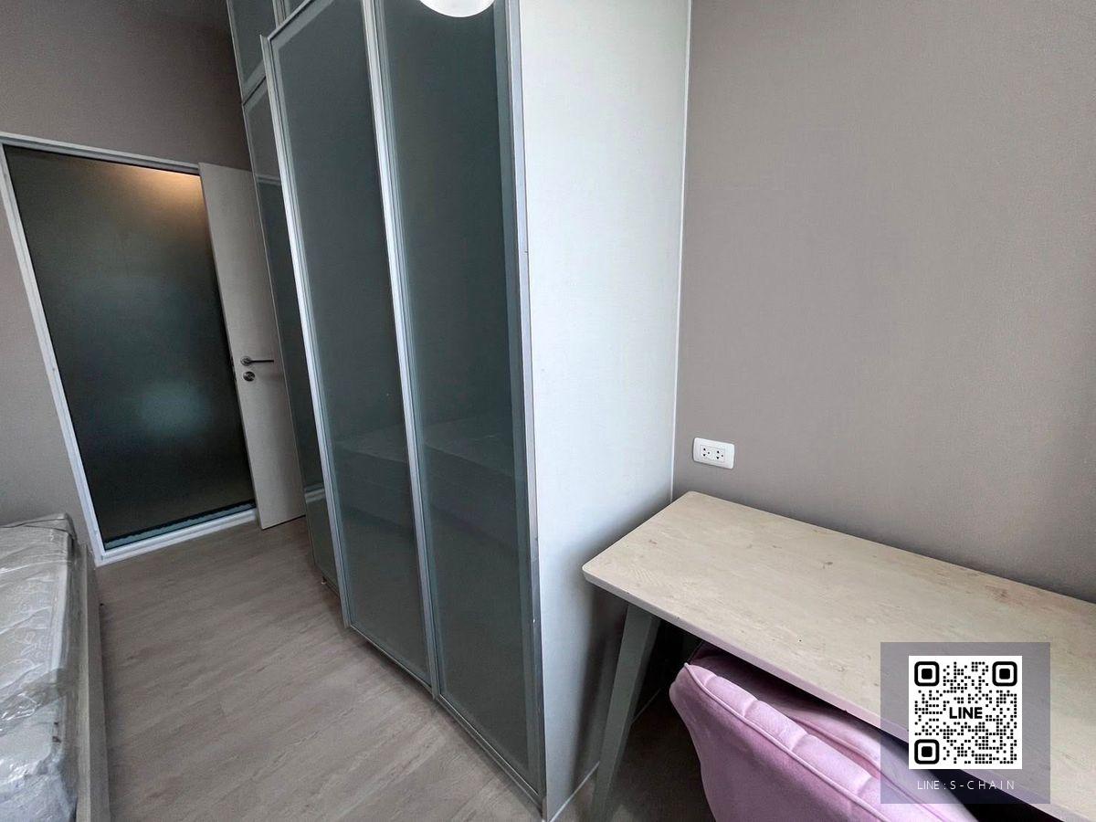FOR RENT ⭐Chapter One Eco Ratchada - Huaikwang>> 📢🔔ชั้น 6 ห้องริม ✨ รีโนเวทใหม่ สะอาด น่าอยู่ 2 ห้องนอน เฟอร์นิเจอร์พร้อมเครื่องใช้ไฟฟ้าครบ ใกล้ MRT ห้วยขวาง #LV-MO1884