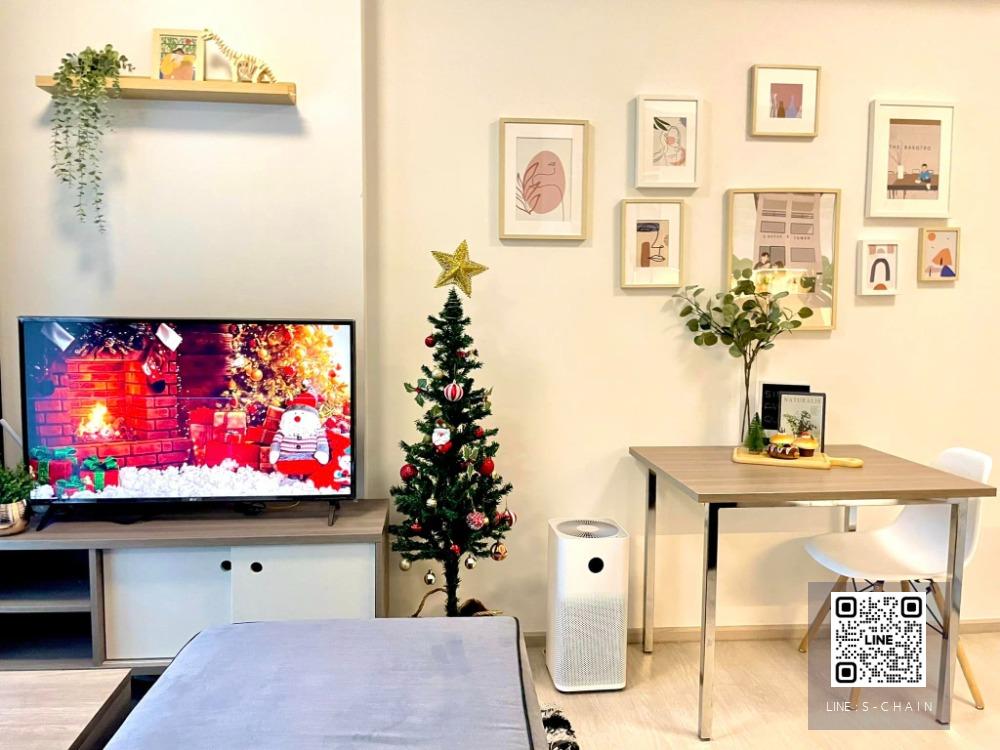 🌈🌟For rent คอนโด ✦Chapter One Eco Ratchada - Huai Khwang✦ ห้องใหม่มากแต่งครบ พร้อมเข้าอยู่ ชั้นสูงวิวเมือง 🌼☘️ ใกล้ MRT ห้วยขวาง  #HF1511