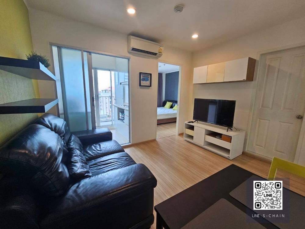 FOR RENT>> U Delight 3 Prachachuen - Bangsue>> ชั้น 8(วิวสระ) ครัวปิด ห้องนอนแยก พร้อมเฟอร์นิเจอร์ครบ ใกล้ MRT บางซ่อน เพียง 300 เมตร #LV-MO475