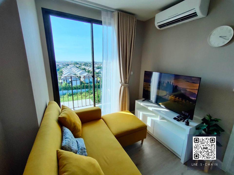 FOR RENT>> Metroluxe Riverfront Rattanathibet>> ชั้น 8 อาคาร B โครงการติดแม่น้ำเจ้าพระยา ใกล้ MRT ไทรม้า #LV-MO133