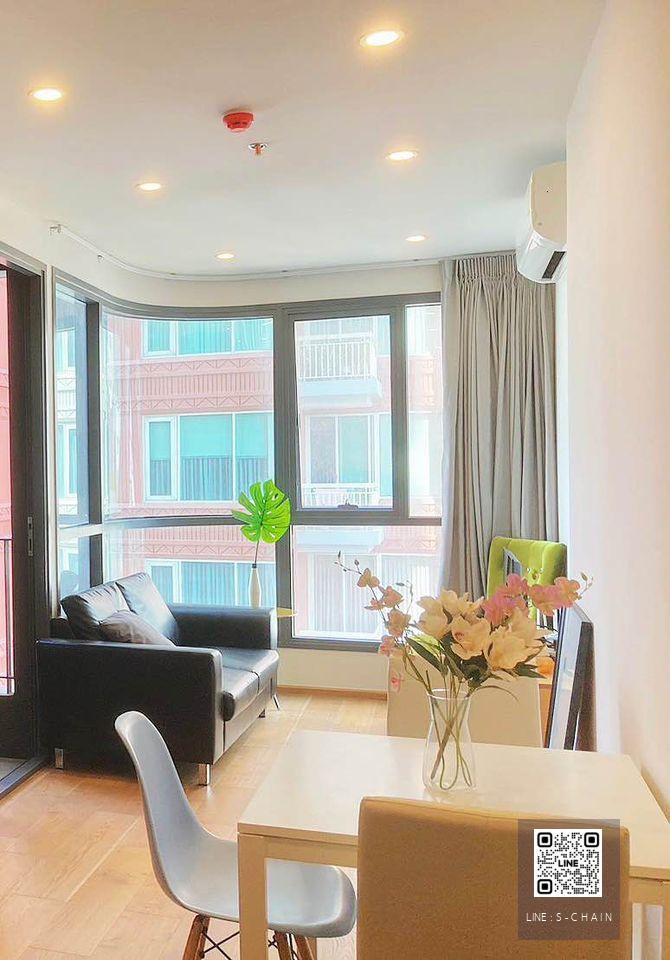 FOR RENT>> Q Chidlom - Phetchaburi>> ชั้น 12 ห้องขนาด 36 ตร.ม. ห้องแต่งสวย เครื่องใช้ไฟฟ้าครบครัน ติด BTS ชิดลม #LV-MO448