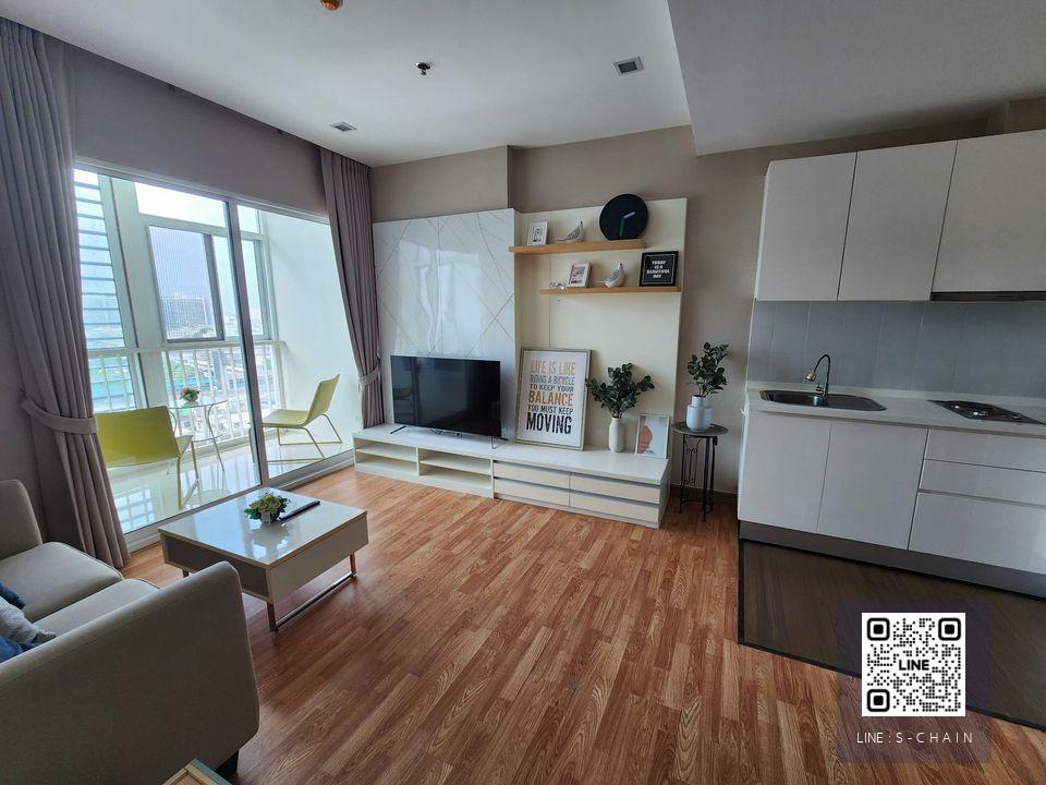 🎀🌈For rent คอนโด ✦The Coast Bangkok✦ห้อง 1 bed ใหญ่พิเศษ 48 ตรม. ตกแต่งสวย ติด Sky Walk เชื่อม BTS บางนา✨💖 #HF1271