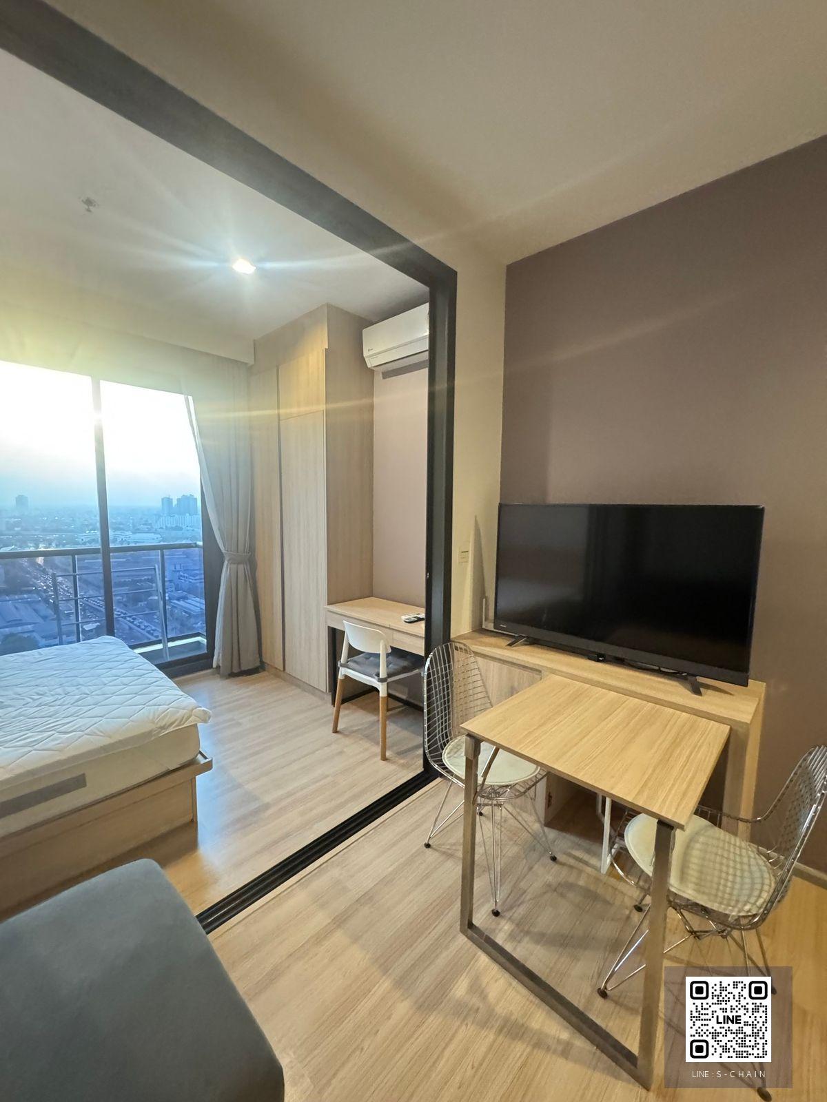 📢FOR RENT>> M Jatujak ✨ชั้น 28 อาคาร A วิวโล่ง เย็นสบาย ไม่ร้อน เฟอร์นิเจอร์ครบพร้อมเครื่องใช้ไฟฟ้า เดินทางสะดวกมาก ใกล้ BTS หมอชิต #LV-MO1748