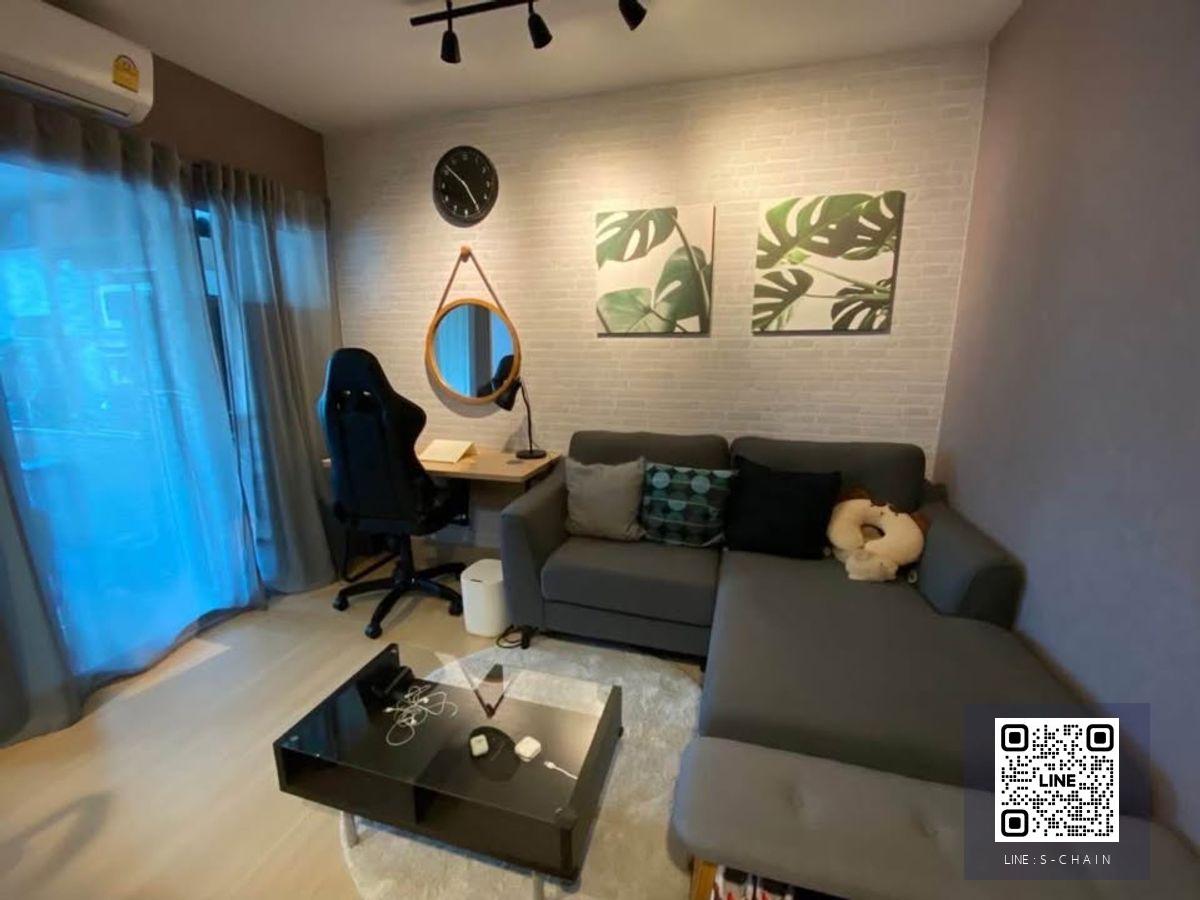 🎉FOR RENT>> Supalai Veranda Rama 9 🌷🌈 1 bed room plus Type 🌟ชั้น 22 วิวเมือง ขนาดห้อง 37.5 ตร.ม เฟอร์นิเจอร์ครบพร้อมเครื่องใช้ไฟฟ้า ใกล้ MRT พระราม 9 #LV-MO1963