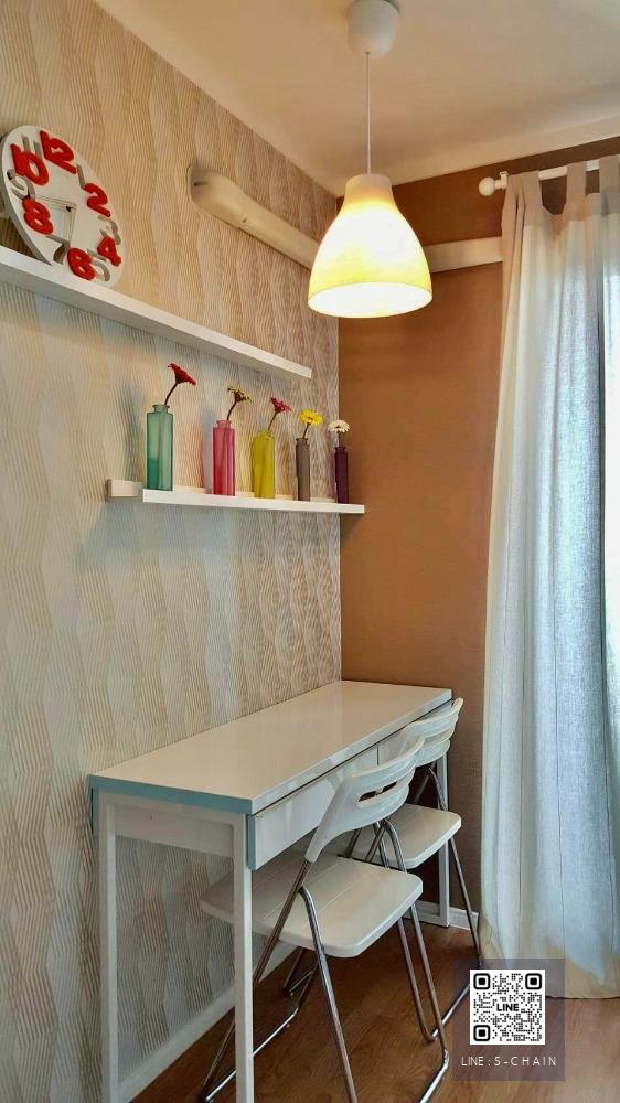 FOR RENT>> Lumpini Ville Prachachuen - Phongphet2>> ตึก A ชั้น 25 วิวสวย เฟอร์นิเจอร์ Built-in ใกล้ MRT บางซื่อ #LV-MO232