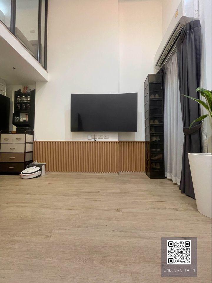 FOR RENT>> The Rich Rama 9 - Srinakarin>> ห้อง Duplex 37 ตร.ม. ชั้น 28 ติด Airport Link หัวหมาก #LV-MO291