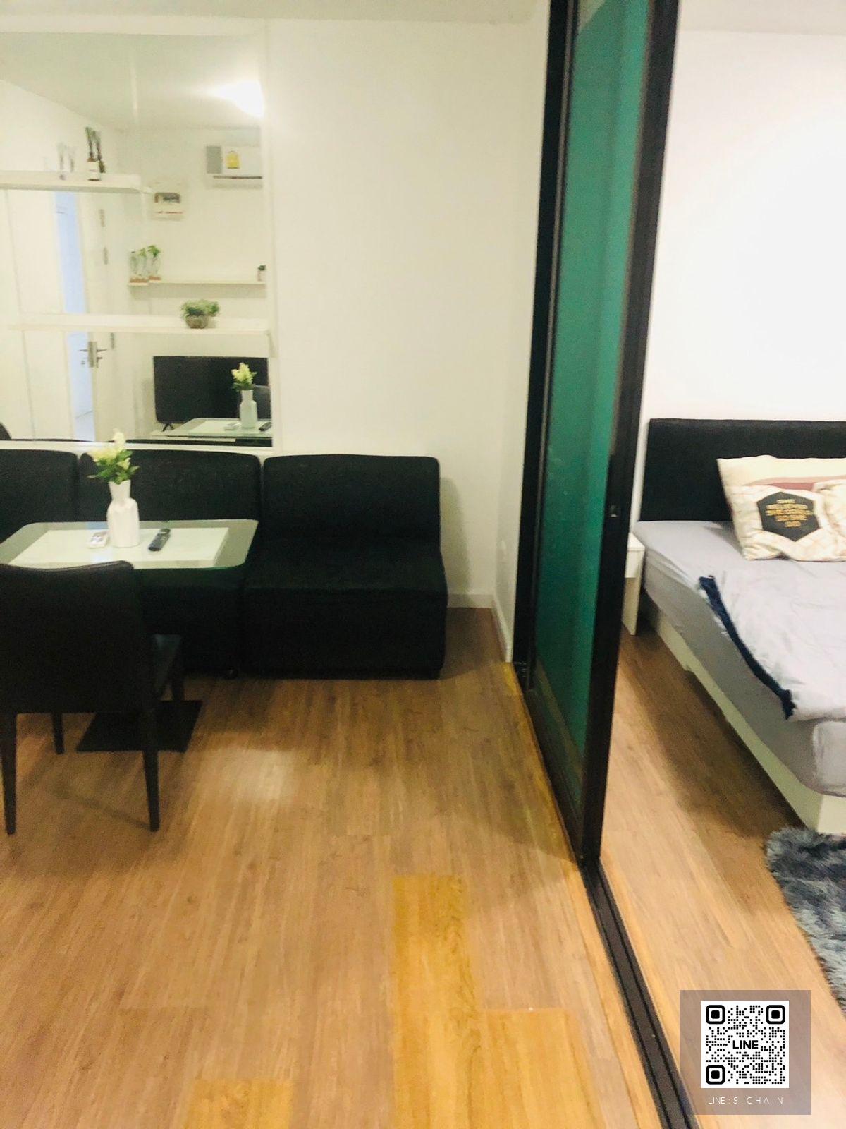 FOR RENT>> I Condo Salaya 2 The Campus>> ชั้น 7 ตึก C ขนาด 30.13 ตร.ม ใกล้ ม.มหิดล เฟอร์นิเจอร์ครบพร้อมเครื่องใช้ไฟฟ้า #LV-MO1764
