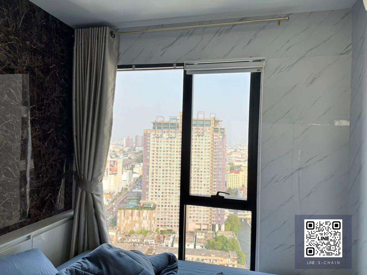 FOR RENT>> The Niche Pride Phetchaburi - Thonglor>> ใกล้ เอกมัย ทองหล่อ ติดถนนเพชรบุรีฯ ชั้น 28 เฟอร์นิเจอร์และเครื่องใช้ไฟฟ้าครบ  ใกล้ ร.พ.กรุงเทพ #LV-MO1796