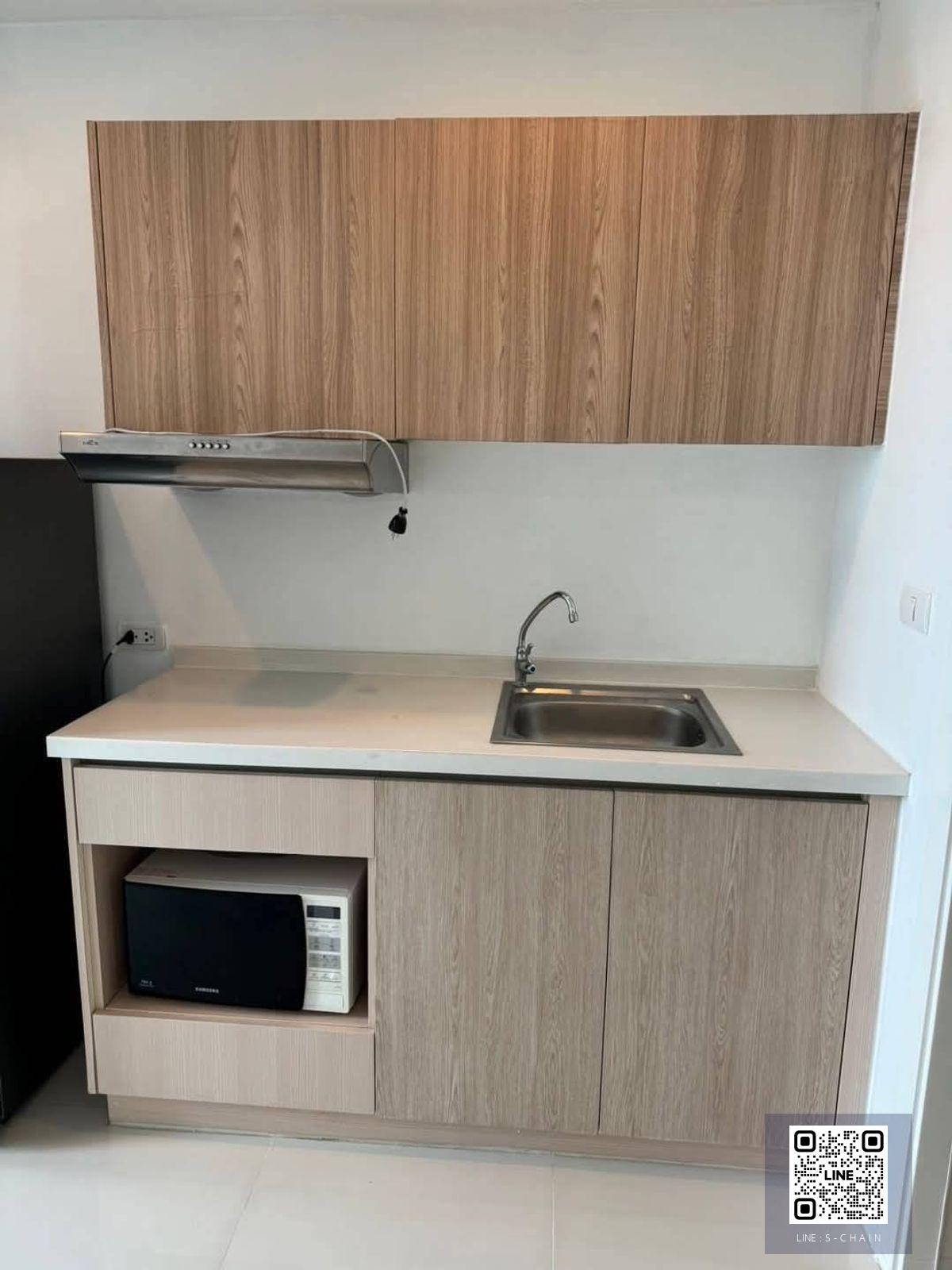 FOR RENT>> Element Srinakarin>> ชั้น 8 ขนาด 37 ตร.ม. ตึก 7 📌ตรงข้ามซีคอนศรีนครินทร์ รถไฟฟ้าสายสีเหลือง   เฟอร์นิเจอร์ เครื่องใช้ไฟฟ้าครบครัน พร้อมเข้าอยู่ #LV-MO1795
