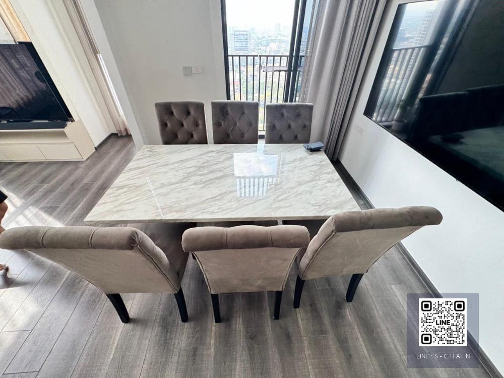 🌷🔔FOR RENT>> Knightsbridge Space Ratchayothin>> ห้อง Duplex ขนาด 35.8+10.15 ตร.ม. ชั้น 29 ห้องมุม เฟอร์นิเจอร์ Built-in ติด BTS พหลโยธิน 24 #LV-MO756